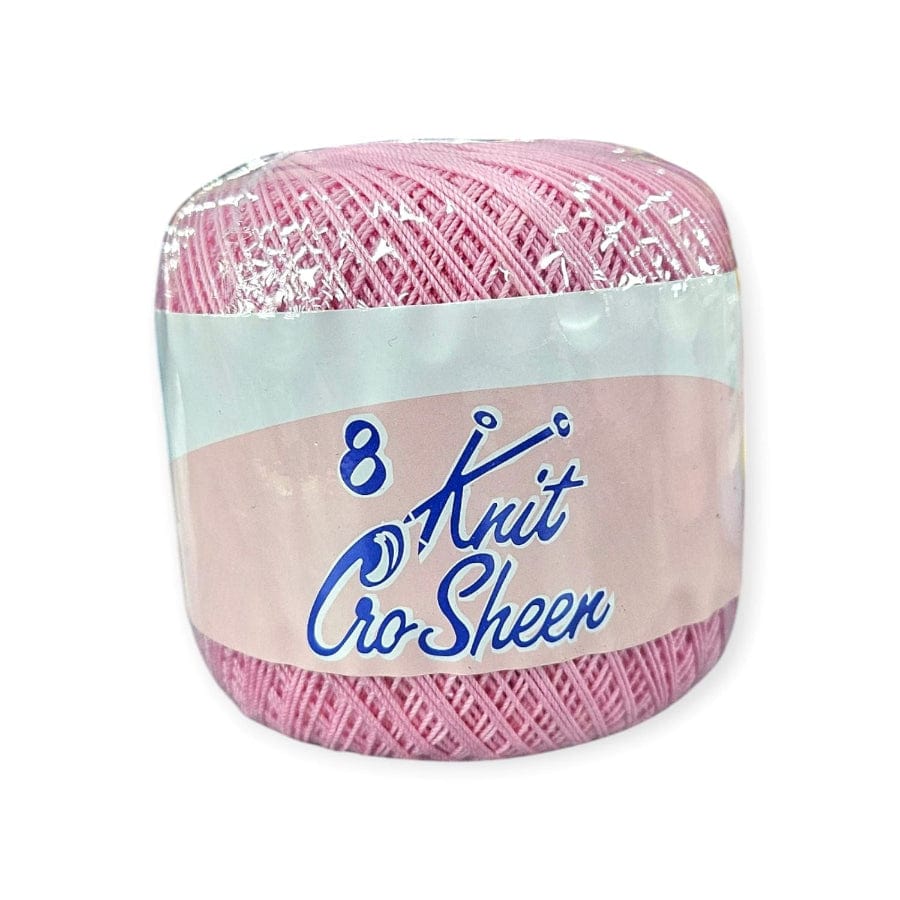 KNITTING Habby Pale Rose Knit Cro Sheen No.8