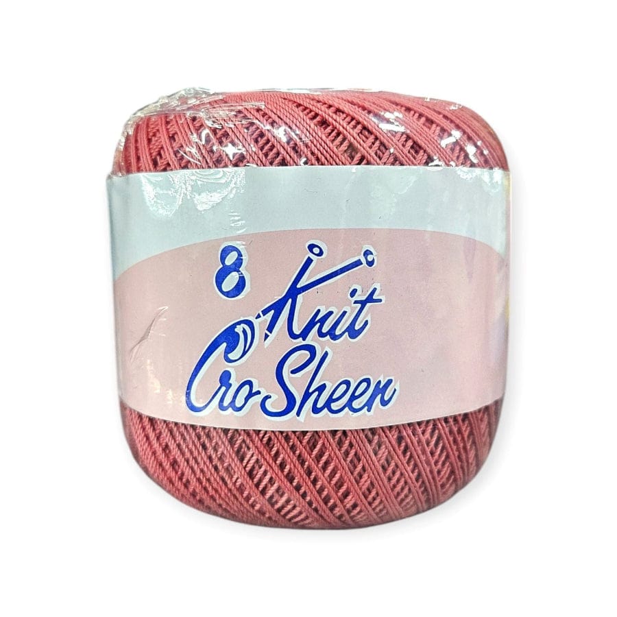 KNITTING Habby Rose Knit Cro Sheen No.8