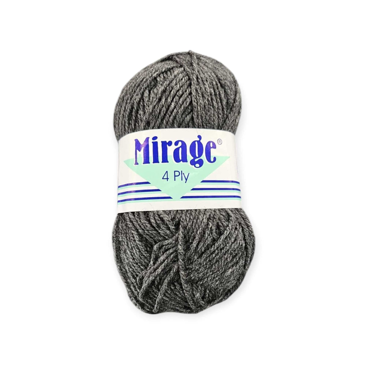 KNITTING Habby School Grey Mirage 4ply Acrylic Wool  25g (Col. 008) (7268810227801)
