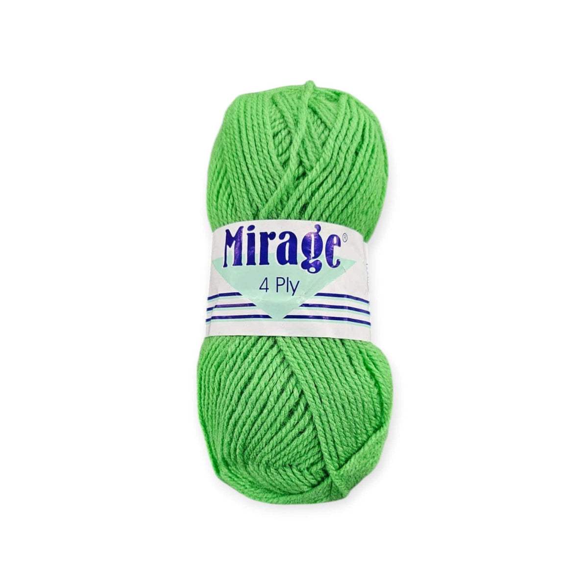 KNITTING Habby Tiger Lime Mirage 4ply Acrylic Wool  25g (Col. 008) (7268810227801)