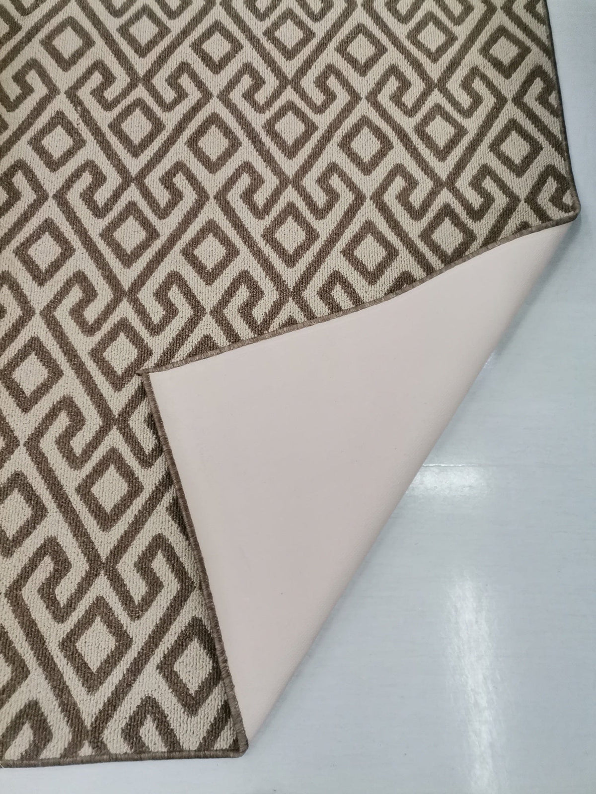 Komfort RUG Komfort Maze Rug 133X210cm Brown/Beige 427861 (7876689068121)