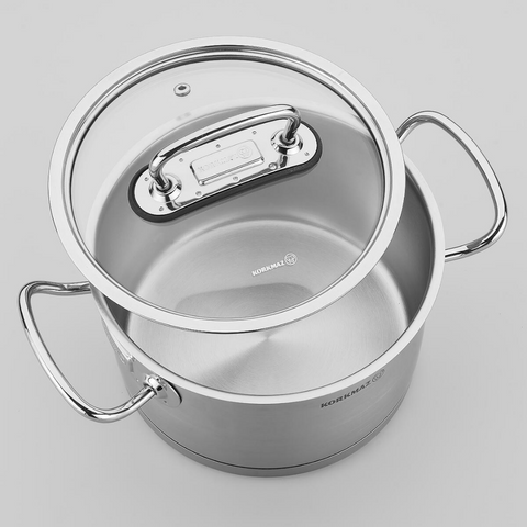 Korkmaz Pots Set Korkmaz 8 Piece Proline Cookware Set A1147