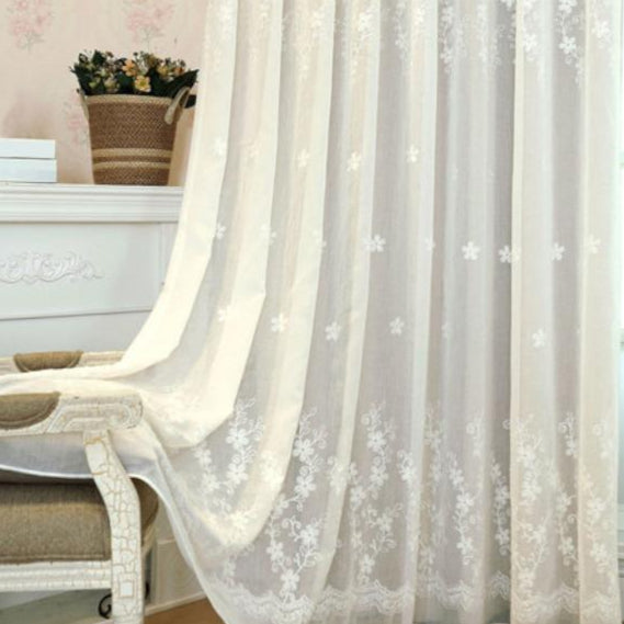 KORTEKS SHEER VOILE Pasha Lace Cream GP008005CH 280 cm (7784526839897)
