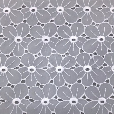 Korteks Textile Lace & Voile Fabrics Embroidery Plain Voile 29 Collection 280 cm (7904007258201)