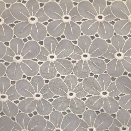 Korteks Textile Lace & Voile Fabrics Embroidery Plain Voile 29 Collection 280 cm (7904007258201)