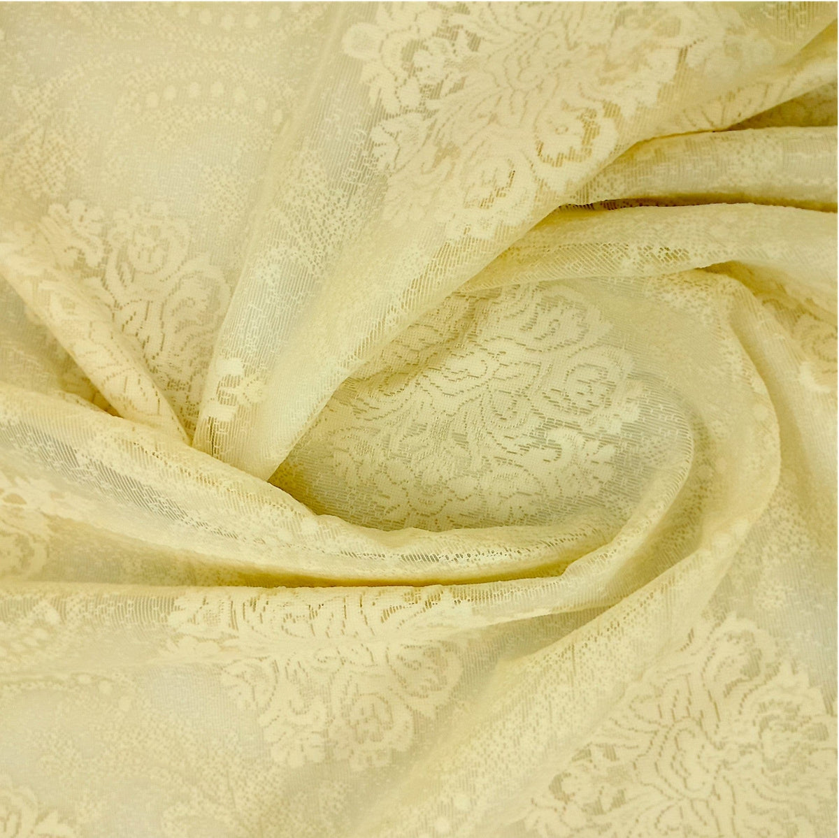 Korteks Textiles Lace & Voile Fabrics Fabric Embroided Pasha Lace Flow  290 cm