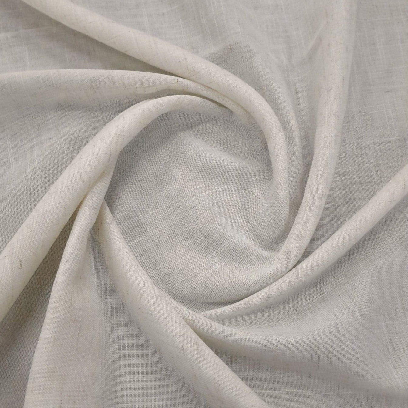 Korteks Textiles Lace & Voile Fabrics Natural Linen Sheer Voile Natural 280 cm