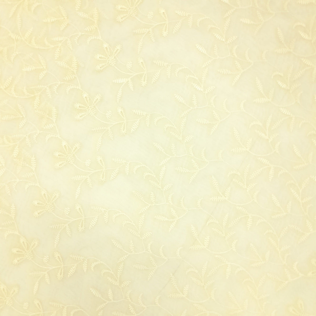 Korteks Textiles Lace & Voile Fabrics Voile Lace Whispering Threads Cream Embroided 120 cm