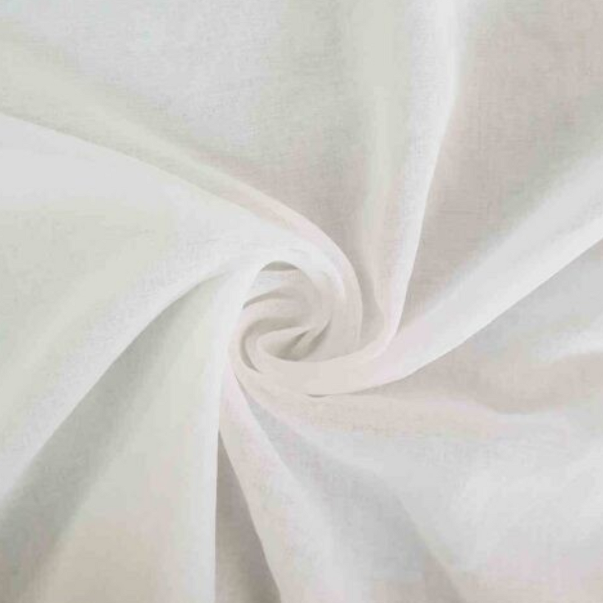 Korteks Textiles Lace & Voile Fabrics White Curtain Voile Muslin/Batsiste 300 cm