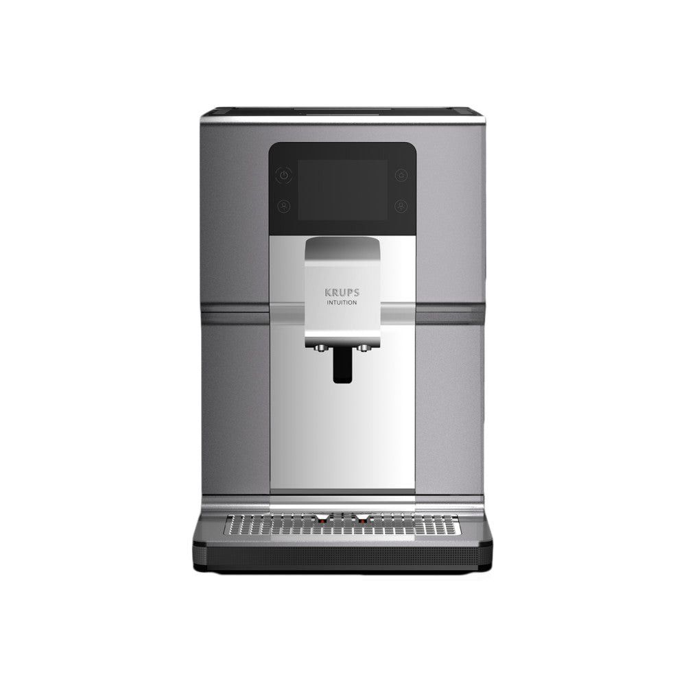 KRUPS COFFEE MACHINE Krups Intuition Preference Bean To Cup Coffee Machine Black/Silver EA875E10