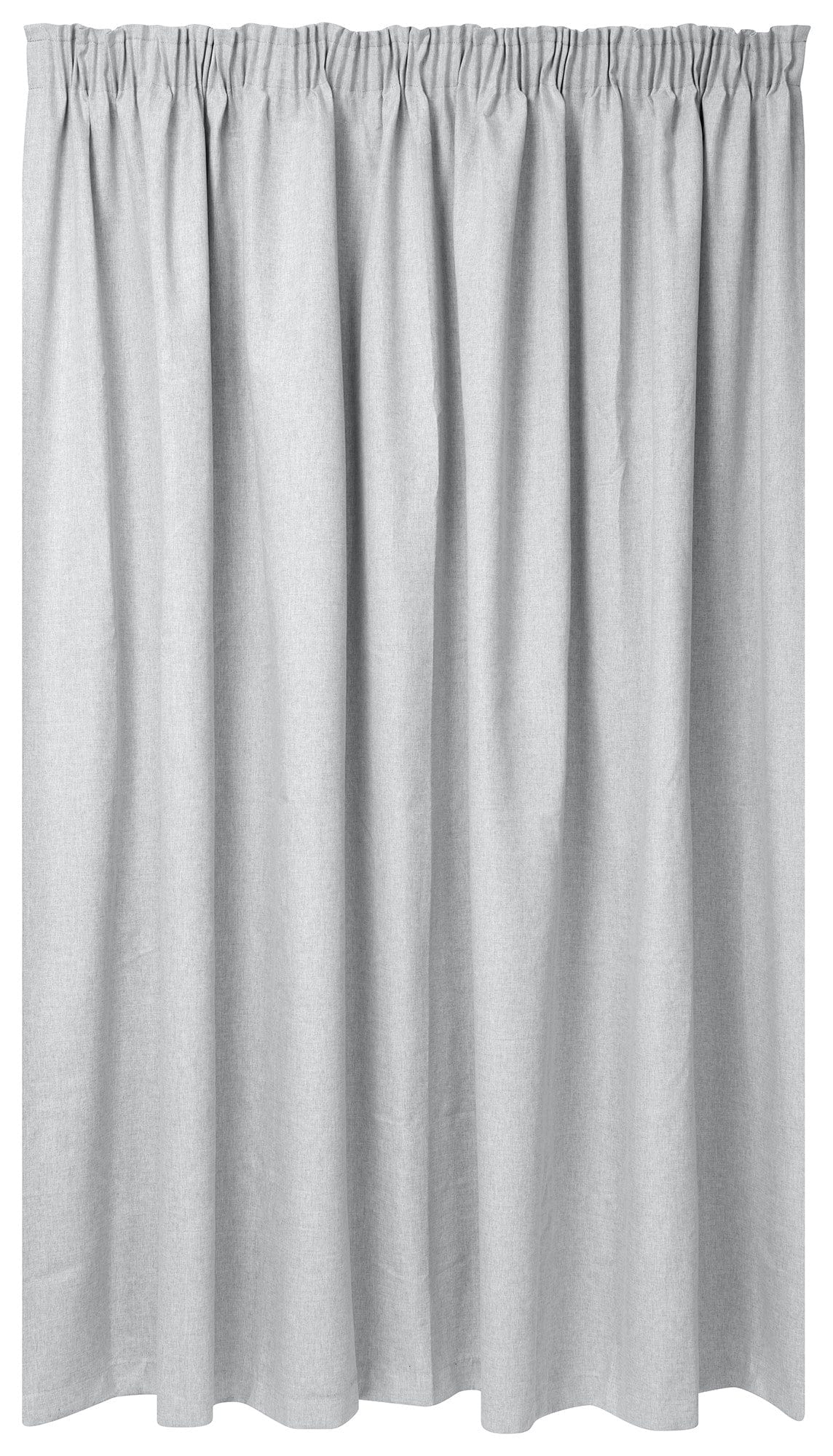 KUBU EYELET CURTAIN Kubu Jacquard Blockout Taped Curtain Ready To Hang Light Grey (7475916832857)