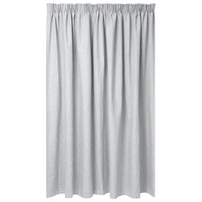 KUBU EYELET CURTAIN Kubu Jacquard Blockout Taped Curtain Ready To Hang Light Grey (7475916832857)