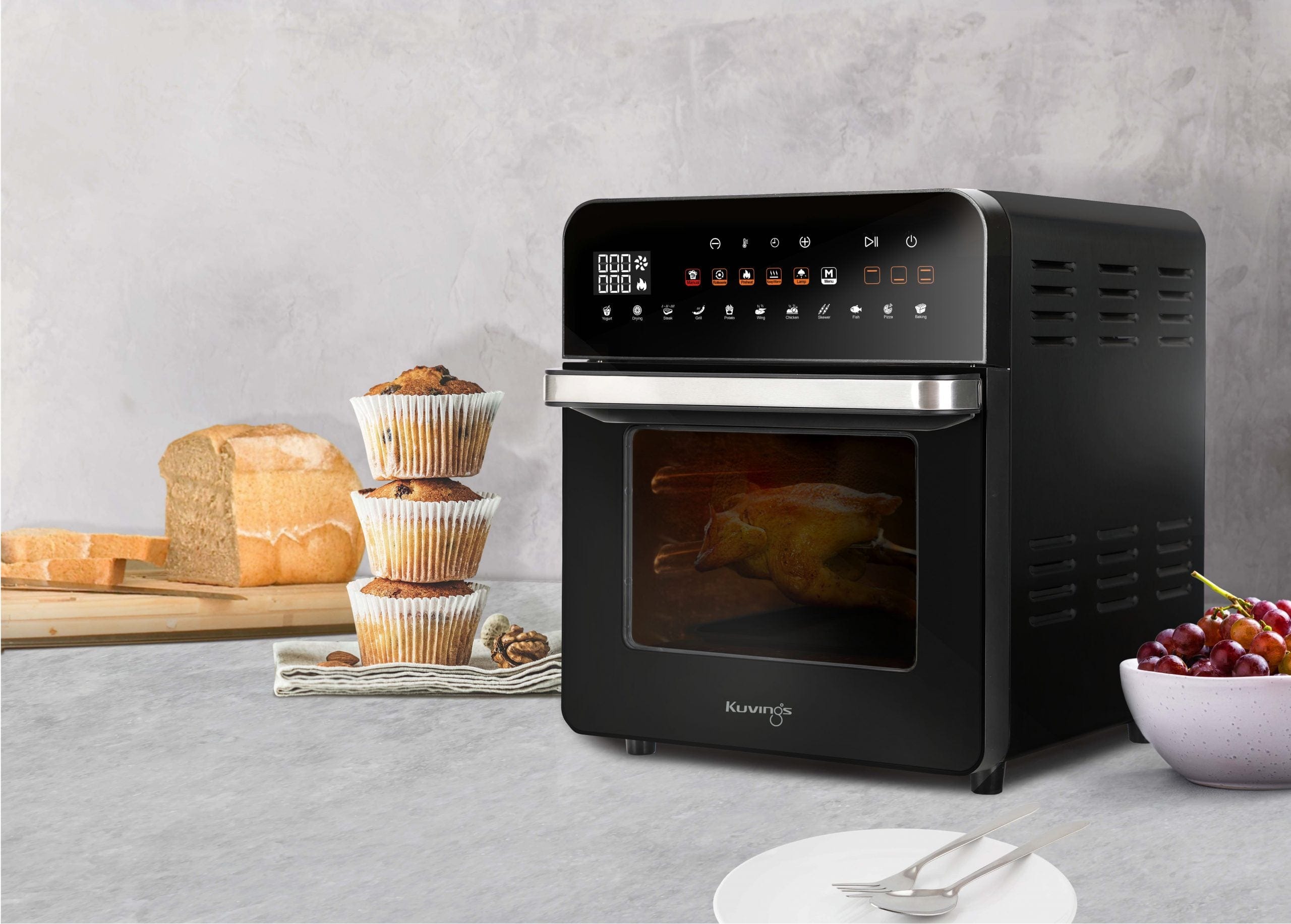Kuvings AIR FRYER Kuvings 14.5lt Air Fryer Oven KAF-200B (7335284047961)