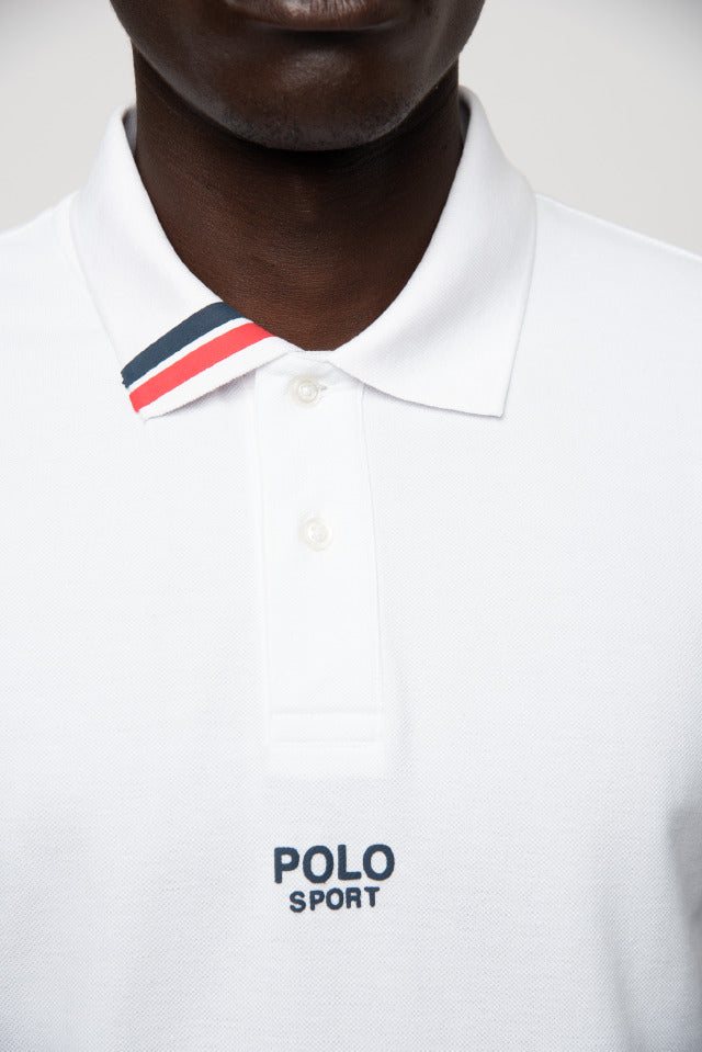 Polo Short Sleeve Active Pony Golfer White