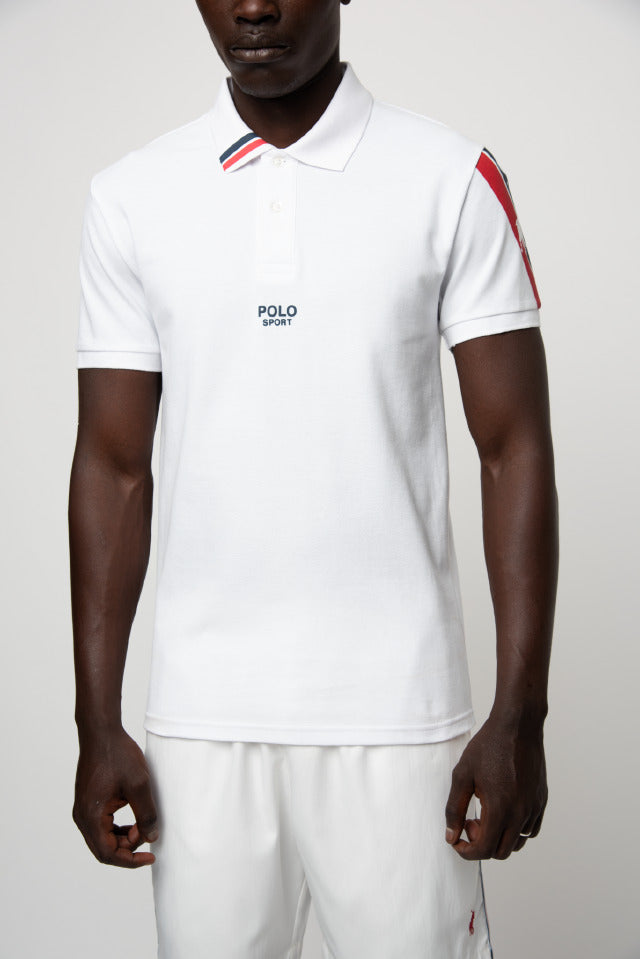 Polo Short Sleeve Active Pony Golfer White