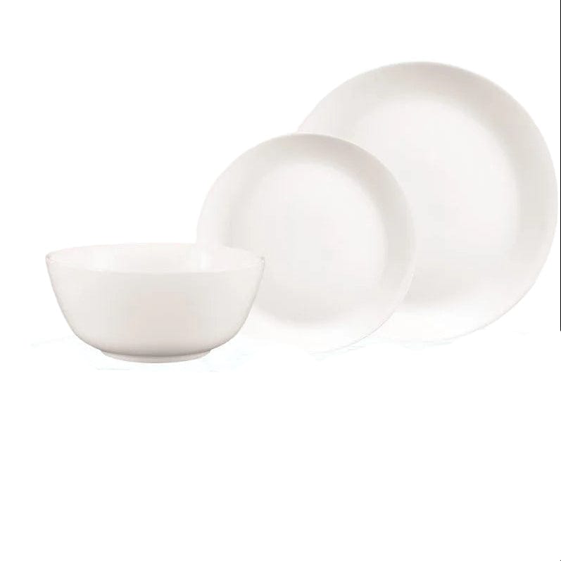 La Opala Dinner Set La Opala Cosmo 12 Piece Dinner Set White DLO17