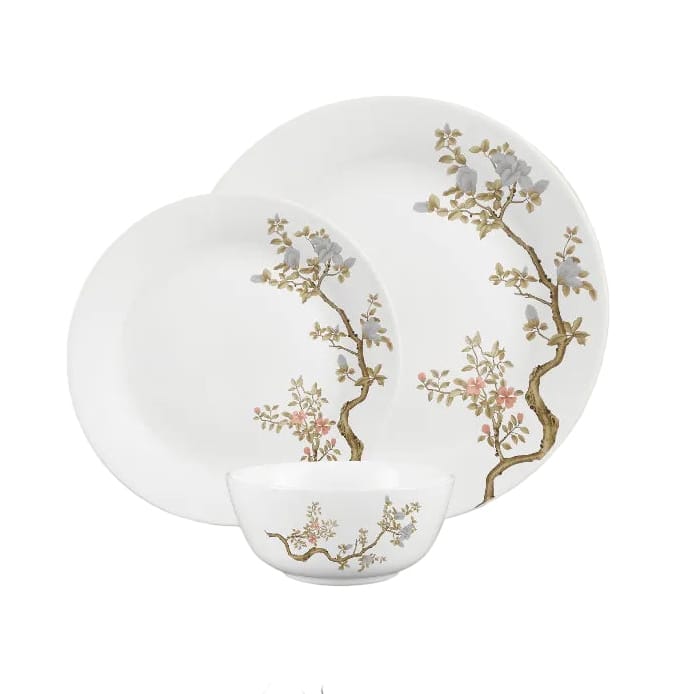 La Opala Dinner Set La Opala Pearl 12 Piece Dinner Set Zen Gardeni DLO05