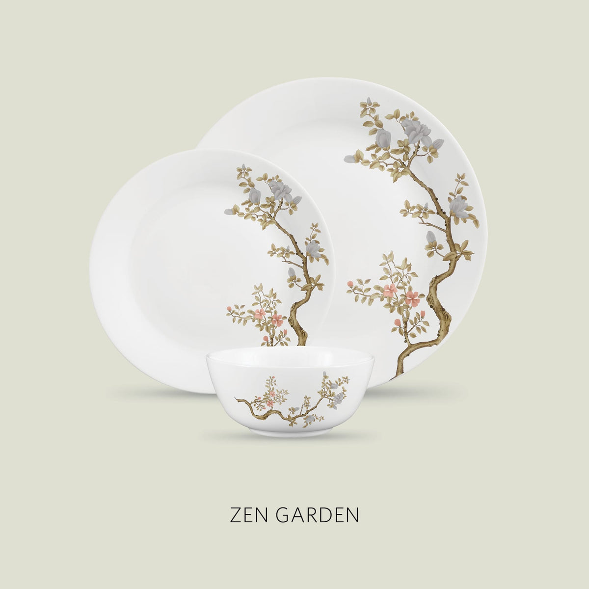 La Opala Dinner Set La Opala Pearl 12 Piece Dinner Set Zen Gardeni DLO05