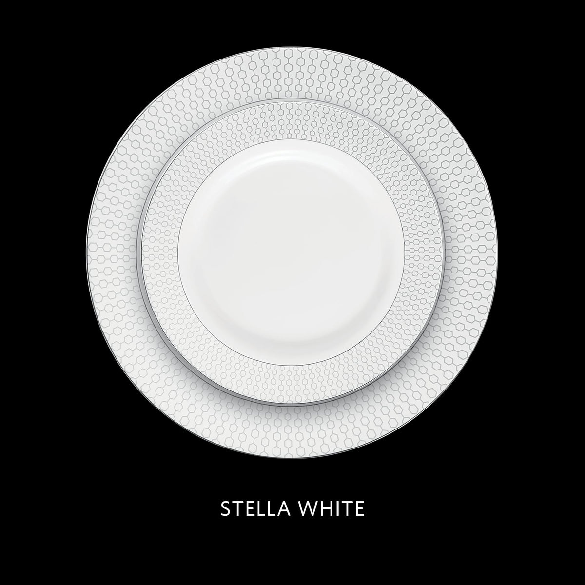 La Opala Dinner Set La Opala Velvet 12 Piece Dinner Set Stella White DLO16