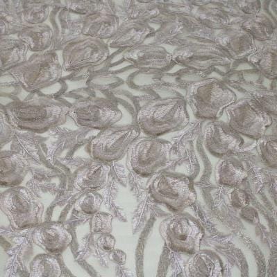 LACE Dress Fabric Nude Bella Evening Couture Lace 130cm (7780677812313)