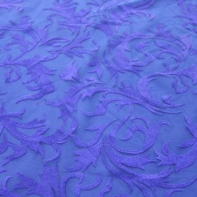 LACE Dress Fabric Royal Alina Evening Couture Lace 130cm (7780686757977)