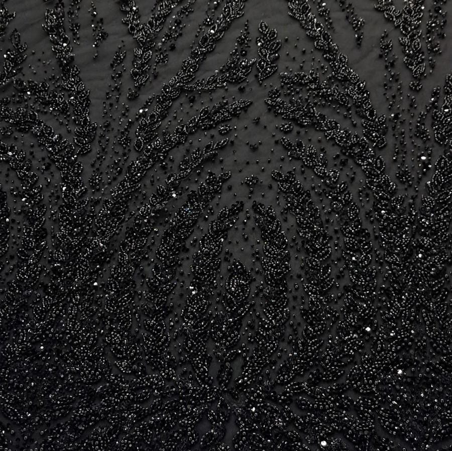 LACE Dress Fabrics Black Bridal Fabric 150cm (7820874907737)
