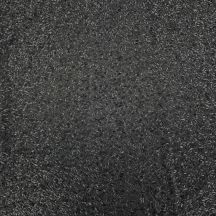 LACE Dress Fabrics Black Waldorf Sequin 150cm (7799191437401)