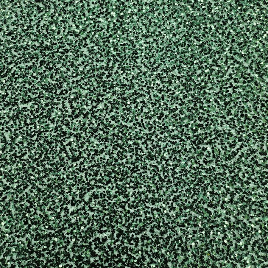 LACE Dress Fabrics Bottle Green Lisette Sequin 150cm (7799245111385)