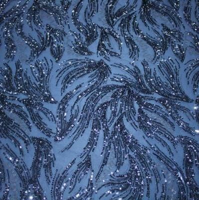 LACE Dress Fabrics Navy Faith Evening Couture Lace 130 cm