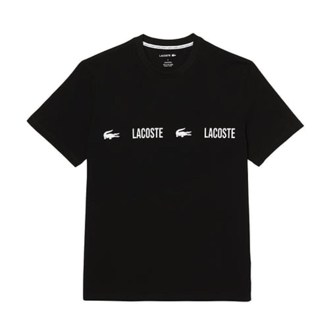 Lacoste T Shirt S Lacoste T-Shirt Black (7905339244633)