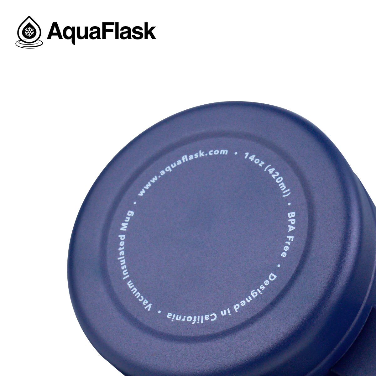 Aquaflask 415ml Travel Mug Lake Blue AF-R84