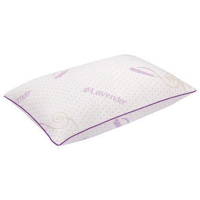 LATEX pillow Lavender Pillow- With Shredded Memory Foam 66x46 OR6757 (7466344644697)