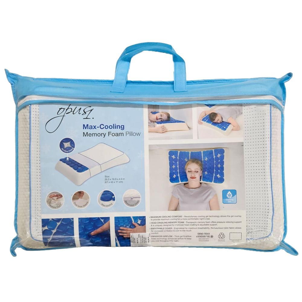 LATEX pillow Max-Cooling Memory Foam Pillow 67x43x11cm OR6756 (7471279276121)