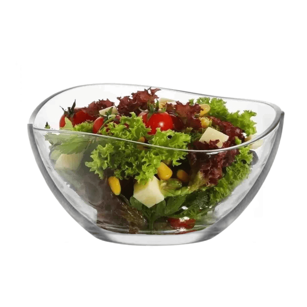LAV BOWL Lav Vira Clear Glass Bowl (6575821914201)