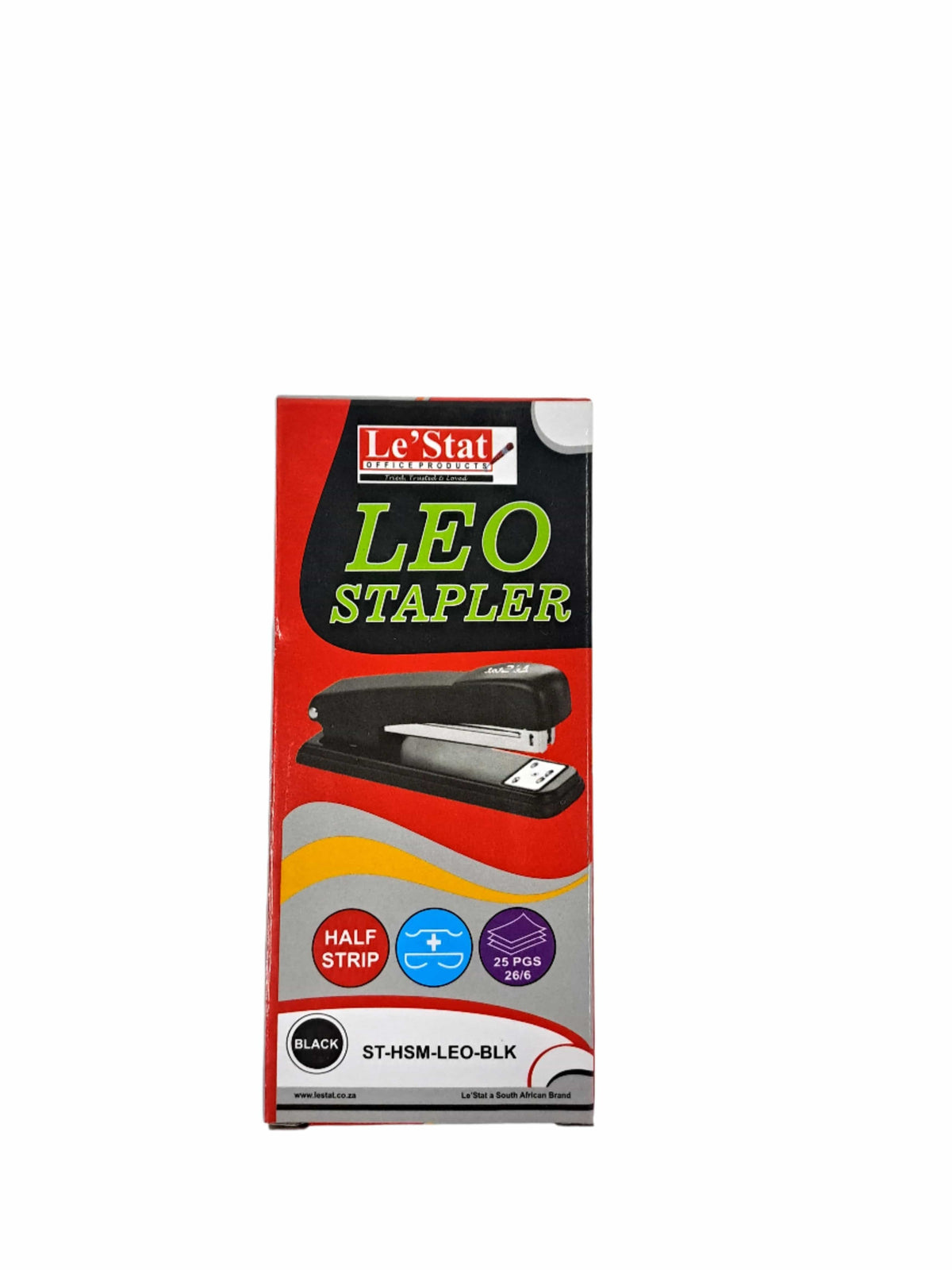 Le Stat Stapler Le'Stat Leo Stapler Metal Black ST-HSM-LEO-BLK (7801072812121)
