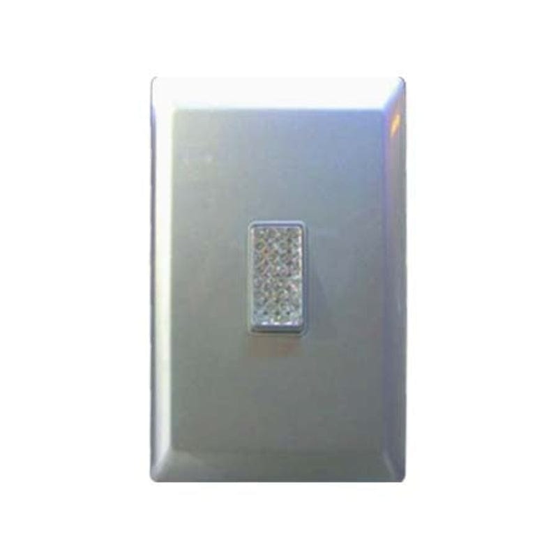 LEAR light switch LEAR 1-Lever 1-Way Switch with Silver 1LEVER 1 WAY