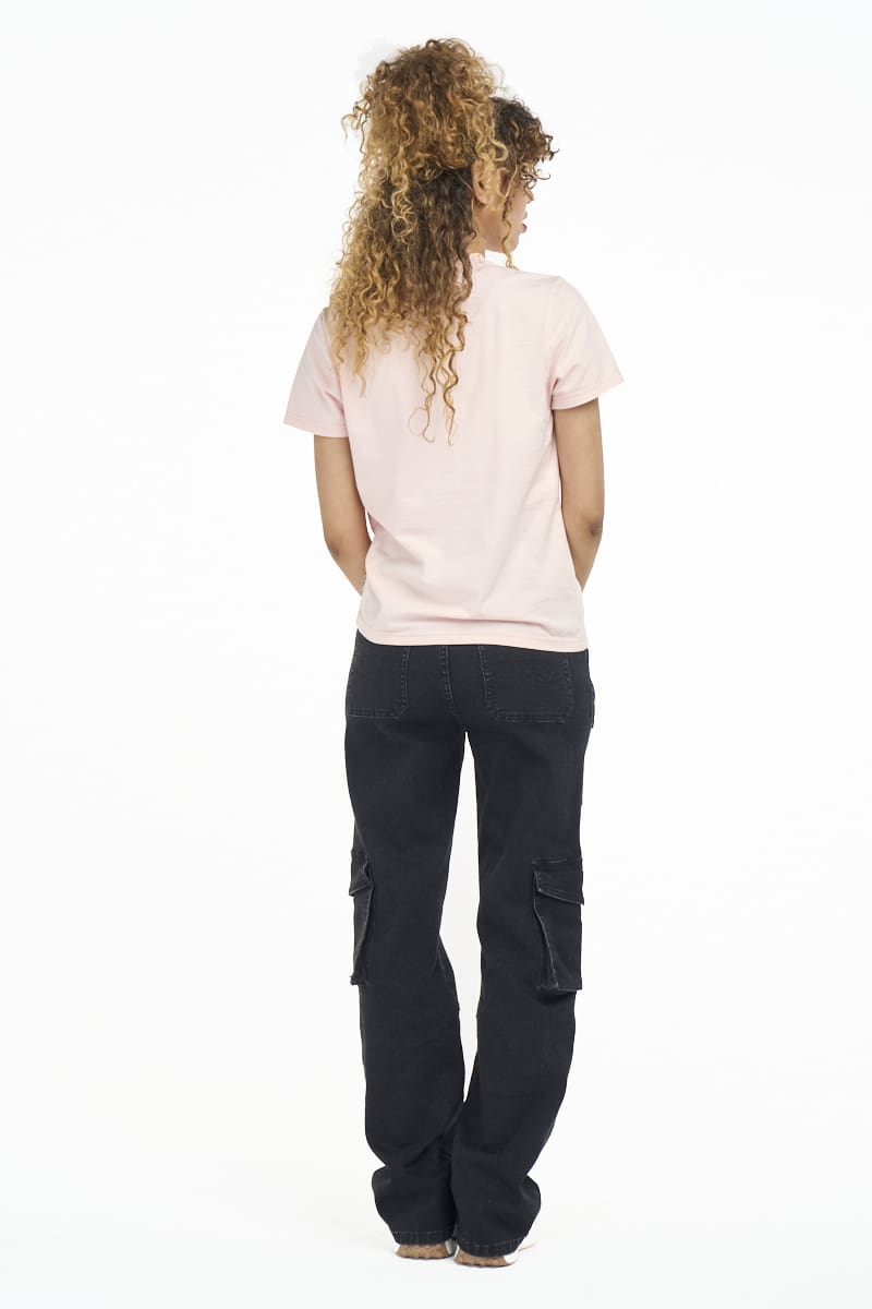 Lee Cooper Ladies' Zannia T-Shirt-Pink LCS2606132.