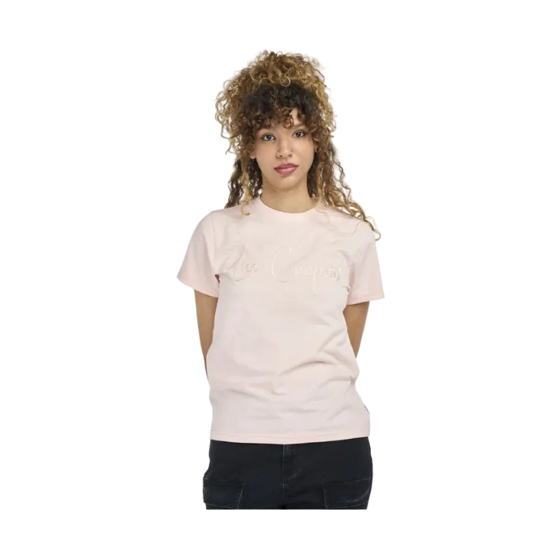 Lee Cooper Ladies' Zannia T-Shirt-Pink LCS2606132.