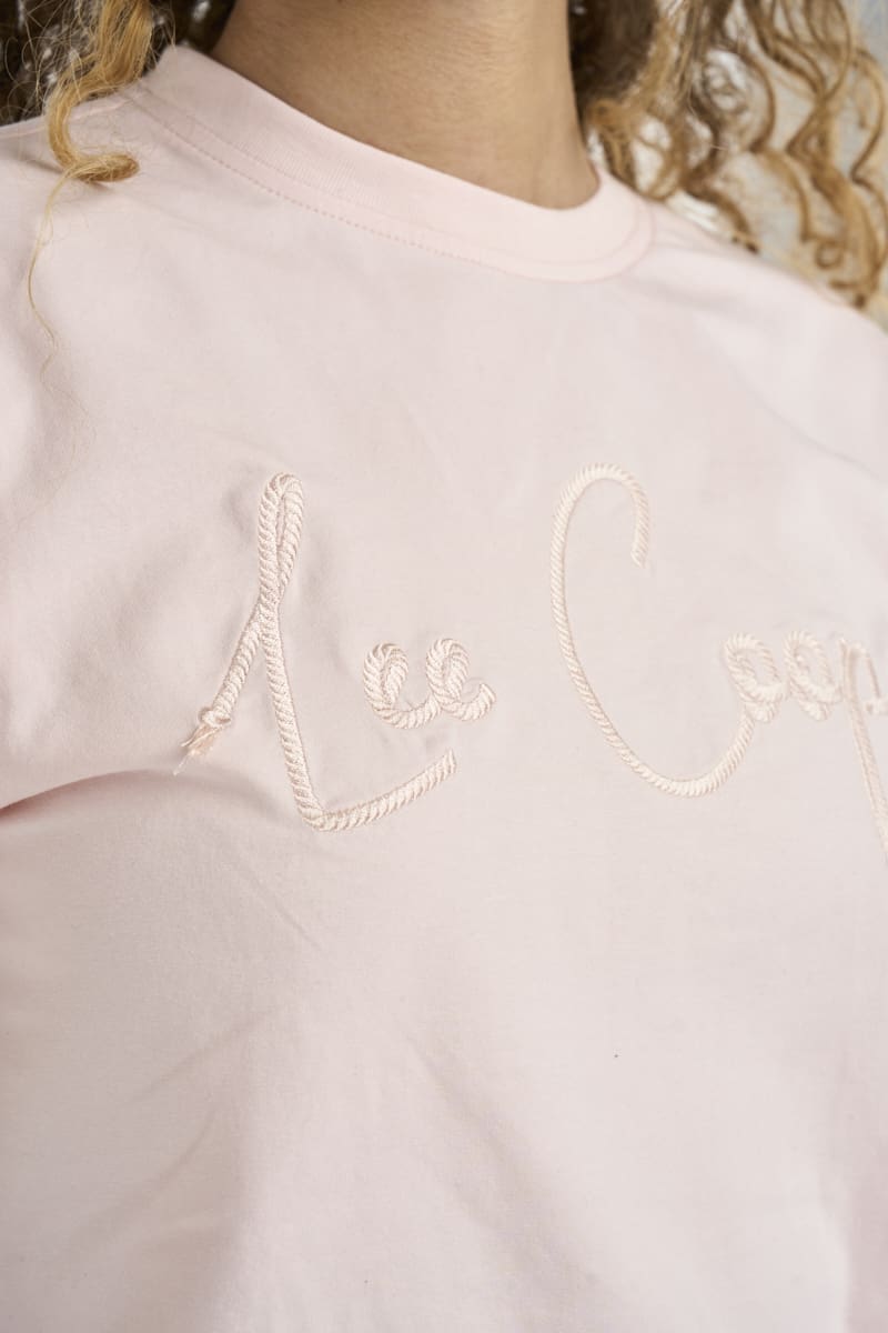 Lee Cooper Ladies' Zannia T-Shirt-Pink LCS2606132.