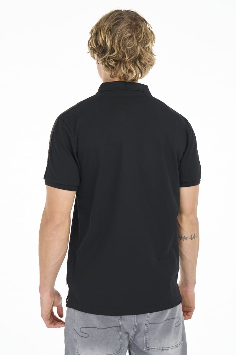 Lee Cooper Men's Mmuso Golfer -Black.