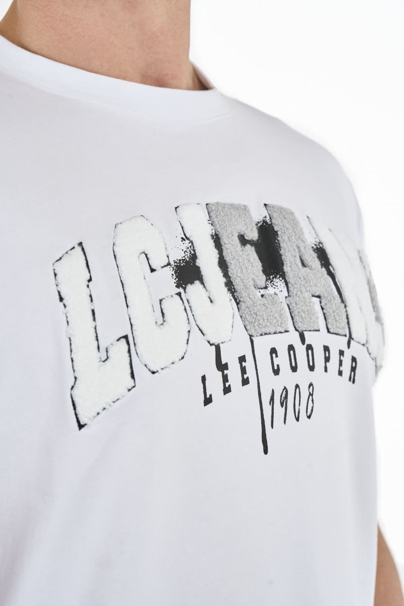 Lee Cooper Men's Langa T-shirt-White