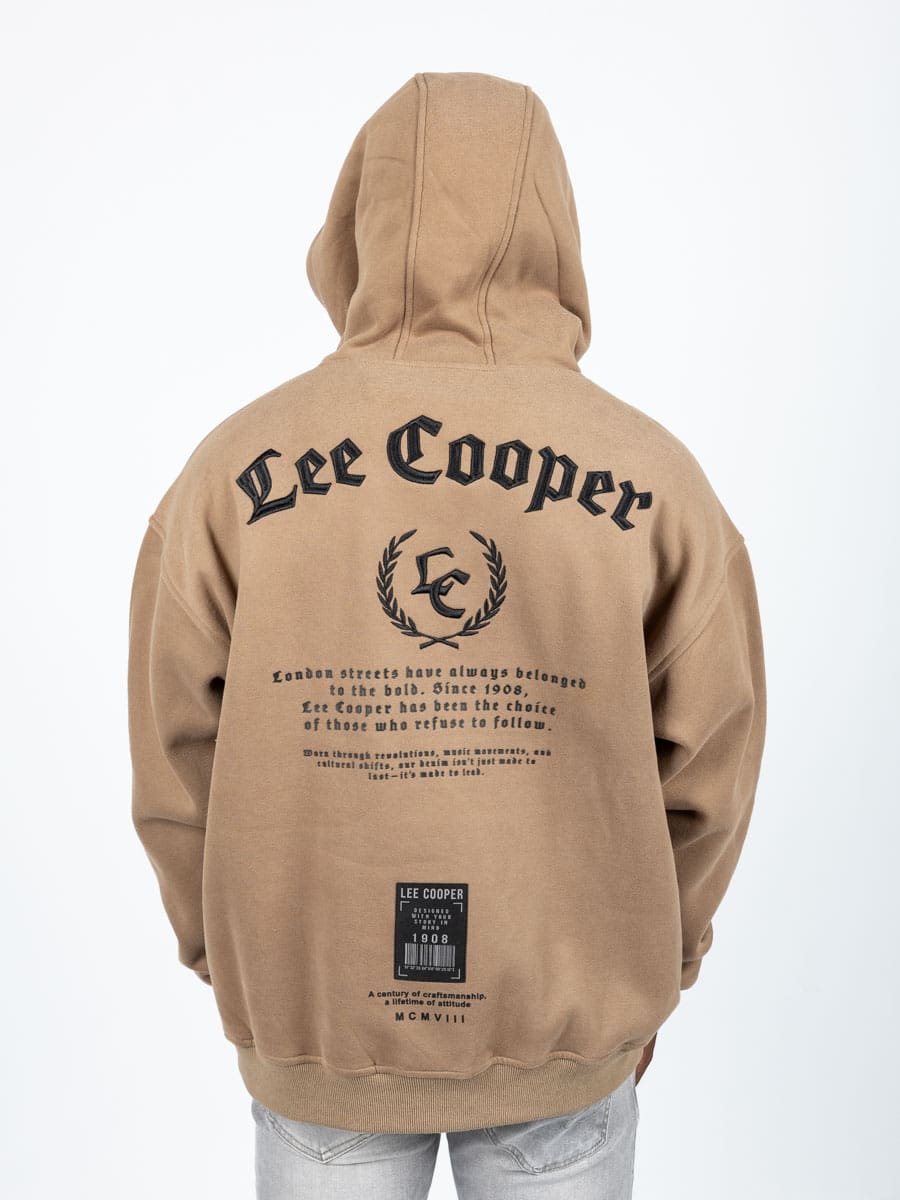 Lee Cooper Hoodies Emeric Taupe LCW266054