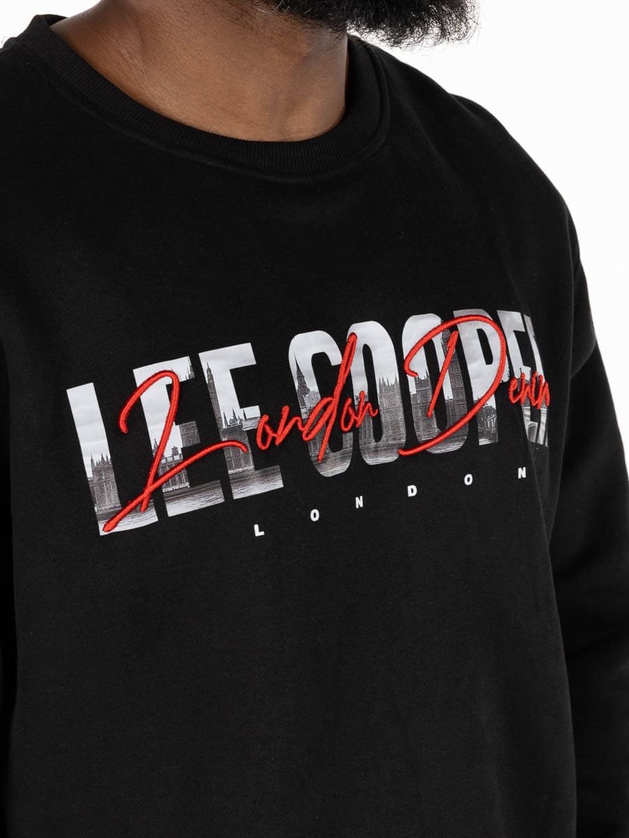 Lee Cooper SweatShirt Fabien Black LCW265740