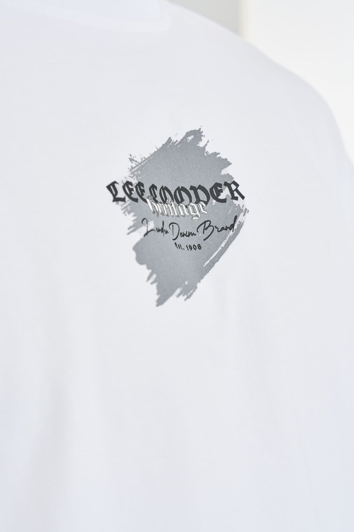 Lee Cooper Men's Sibusiso T-Shirt-White