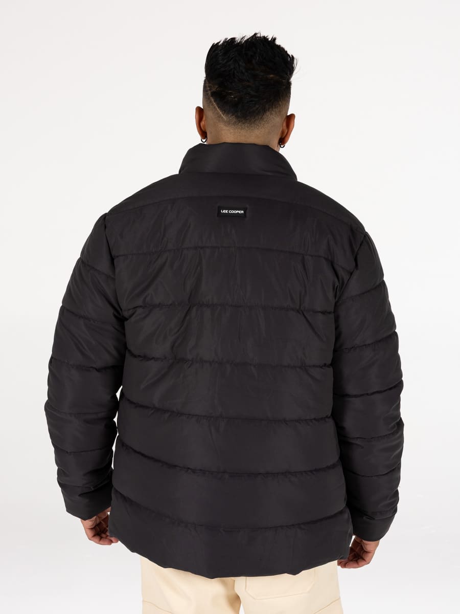 Lee Cooper Noam Puffer Jacket-Black LCW265281