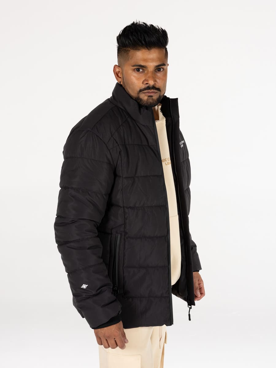 Lee Cooper Noam Puffer Jacket-Black LCW265281