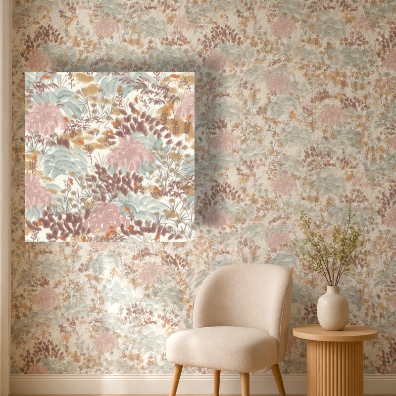 Leela Ambiance Wallpaper Roll 0.53m x 10.05m.