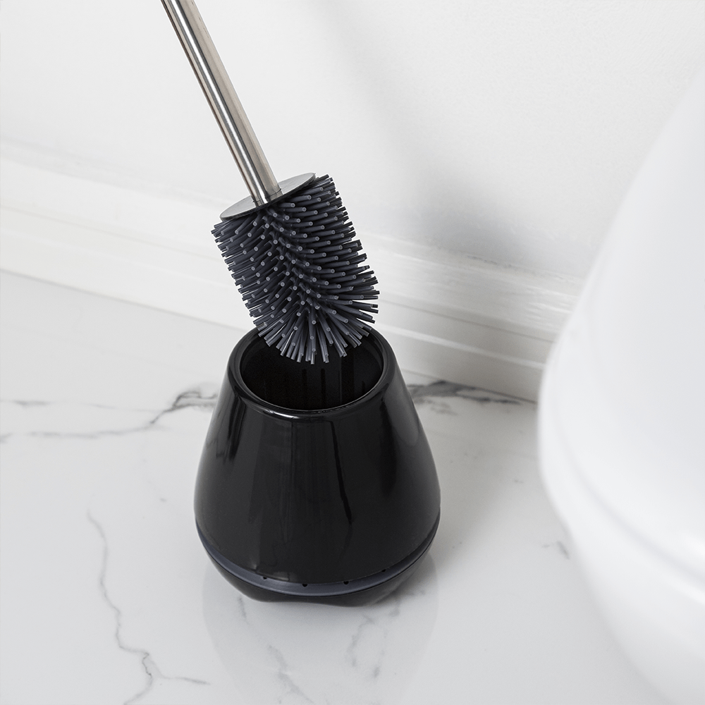Legend DUST BIN Legend Premium Toilet Brush Set Black (7294507941977)