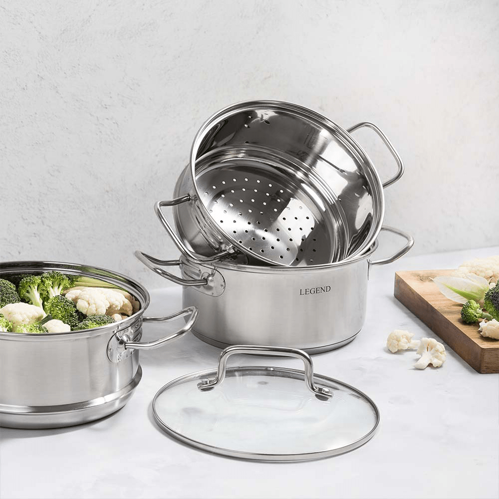 Legend POTS Legend Prof Chef 3 Tier Steamer 20cm (7294993530969)