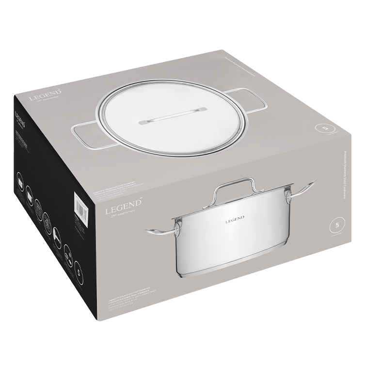 Legend POTS Legend Prof Chef Stainless Steel 24cm 5.5lt Casserole (7294986158169)